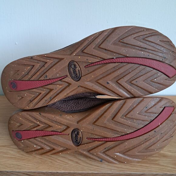 Chaco Hopi Boots Women’s 8 Brown Leather Wool Lined Ankle Pull On Chelsea Comfy - Picture 9 of 11